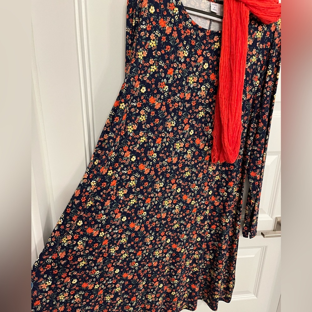 Old Navy A line dress, scoop neck, worn once